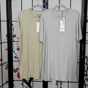 John Elliot NWT Bundle Of 2 Short Sleeves Classic Crew Men's XXL Shirts.